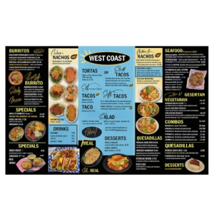 Menú de Aluminio Compuesto