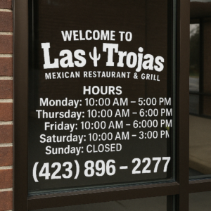 Vinil Cortado Para Puerta